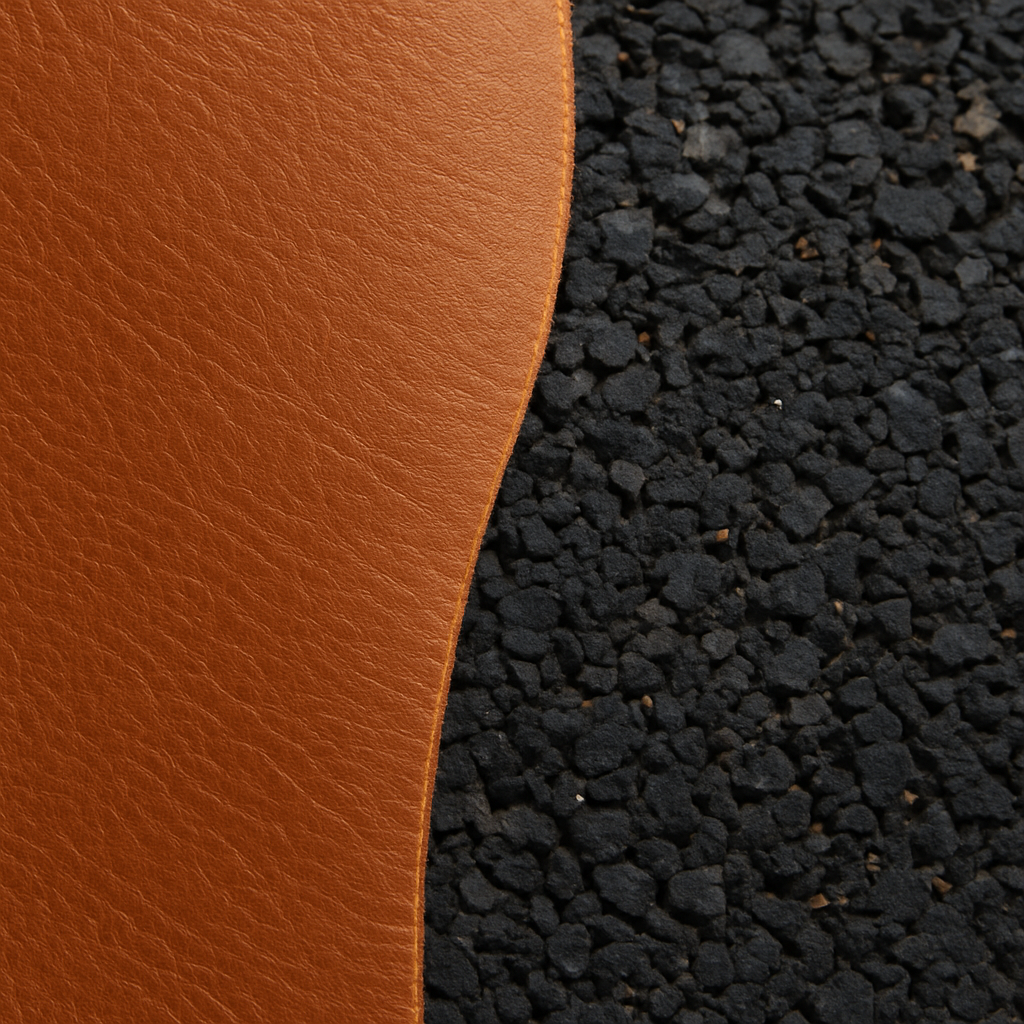 Vegetabilsk garvet læder